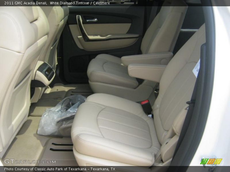 White Diamond Tintcoat / Cashmere 2011 GMC Acadia Denali