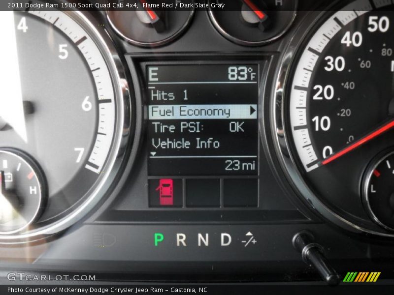 Flame Red / Dark Slate Gray 2011 Dodge Ram 1500 Sport Quad Cab 4x4