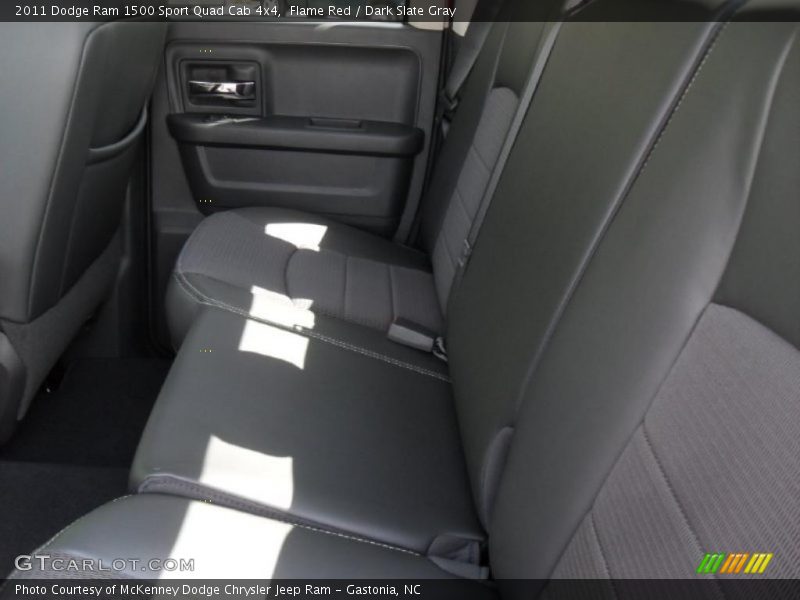 Flame Red / Dark Slate Gray 2011 Dodge Ram 1500 Sport Quad Cab 4x4