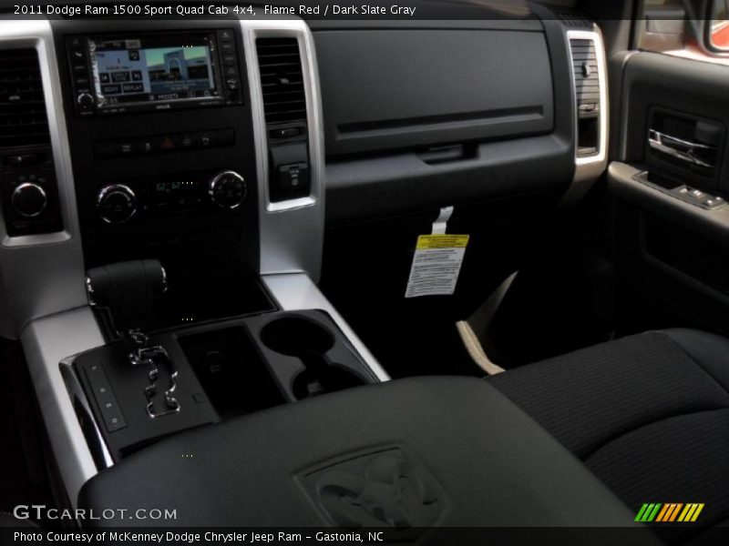 Flame Red / Dark Slate Gray 2011 Dodge Ram 1500 Sport Quad Cab 4x4