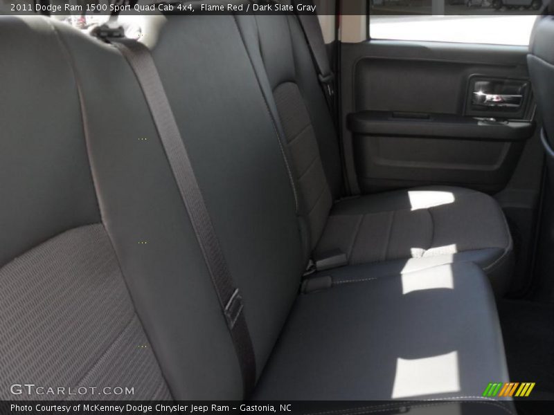 Flame Red / Dark Slate Gray 2011 Dodge Ram 1500 Sport Quad Cab 4x4