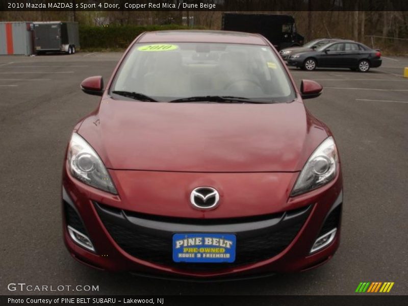 Copper Red Mica / Dune Beige 2010 Mazda MAZDA3 s Sport 4 Door