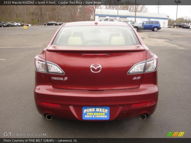 Copper Red Mica / Dune Beige 2010 Mazda MAZDA3 s Sport 4 Door