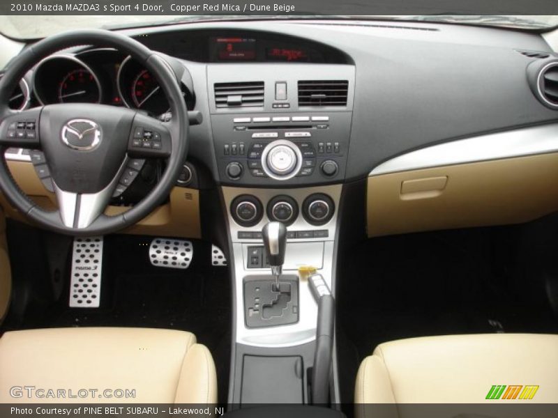 Dashboard of 2010 MAZDA3 s Sport 4 Door