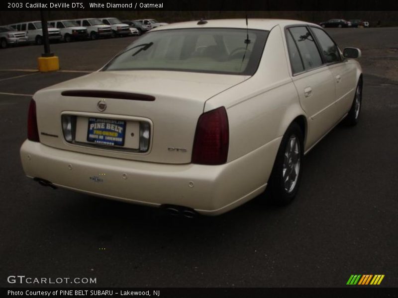White Diamond / Oatmeal 2003 Cadillac DeVille DTS
