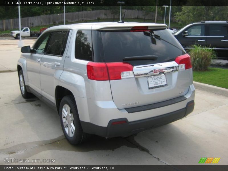 Quicksilver Metallic / Jet Black 2011 GMC Terrain SLE