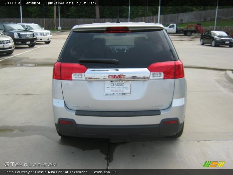 Quicksilver Metallic / Jet Black 2011 GMC Terrain SLE