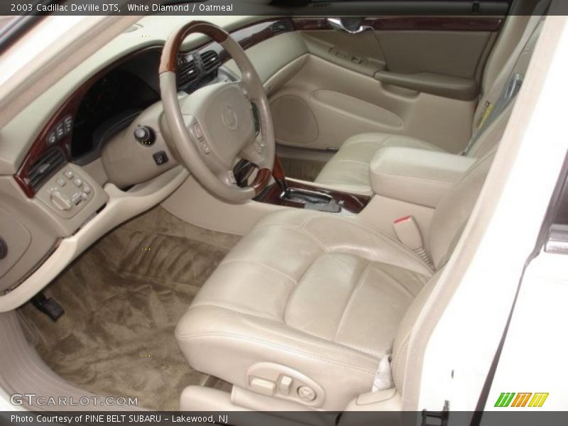  2003 DeVille DTS Oatmeal Interior