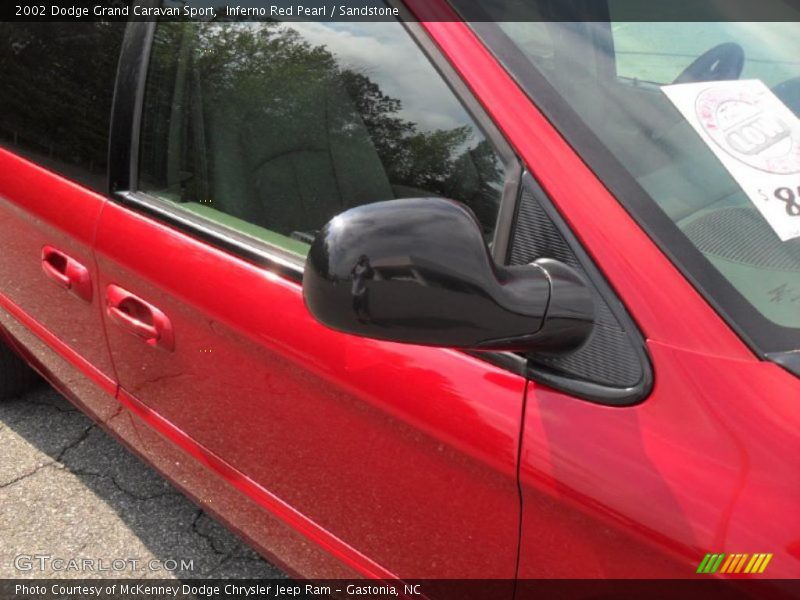 Inferno Red Pearl / Sandstone 2002 Dodge Grand Caravan Sport