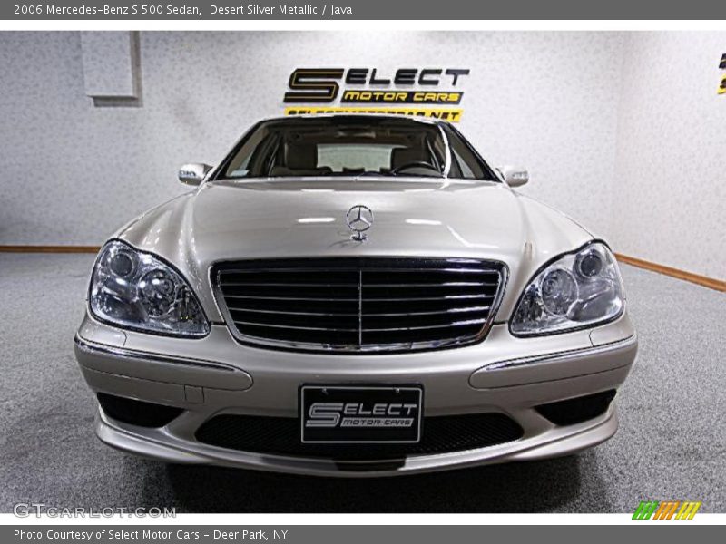 Desert Silver Metallic / Java 2006 Mercedes-Benz S 500 Sedan