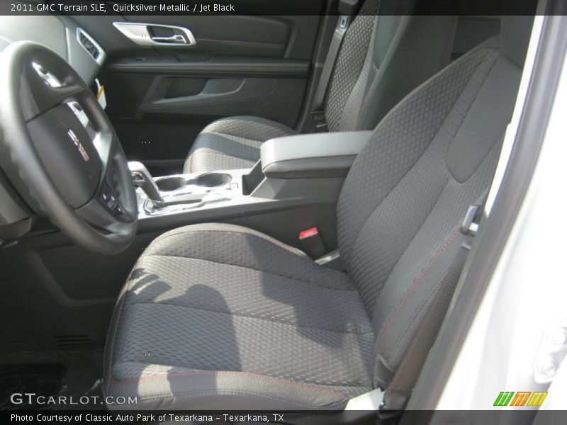 Quicksilver Metallic / Jet Black 2011 GMC Terrain SLE
