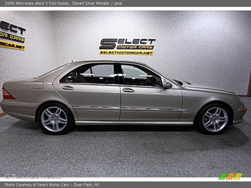 Desert Silver Metallic / Java 2006 Mercedes-Benz S 500 Sedan