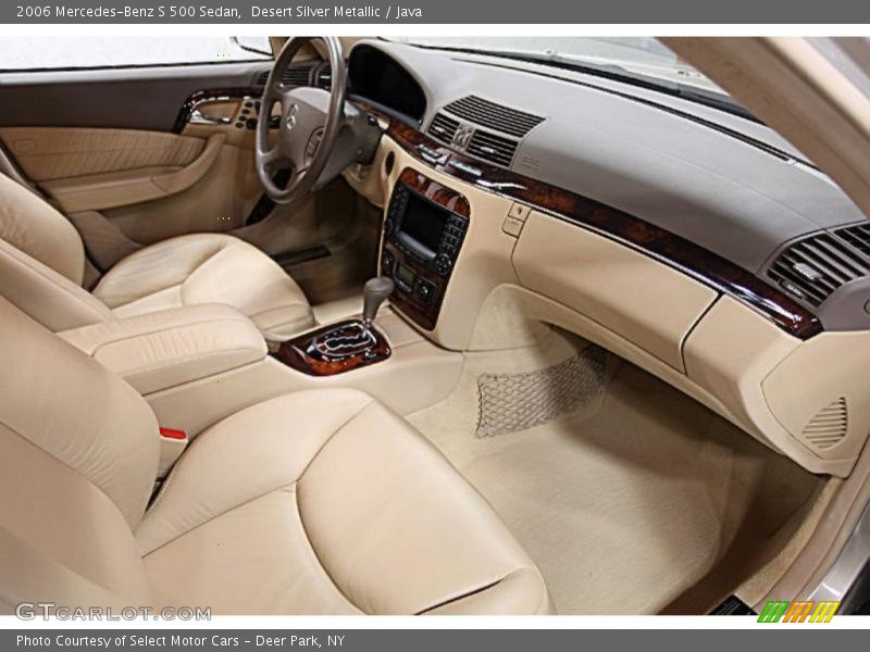 Desert Silver Metallic / Java 2006 Mercedes-Benz S 500 Sedan