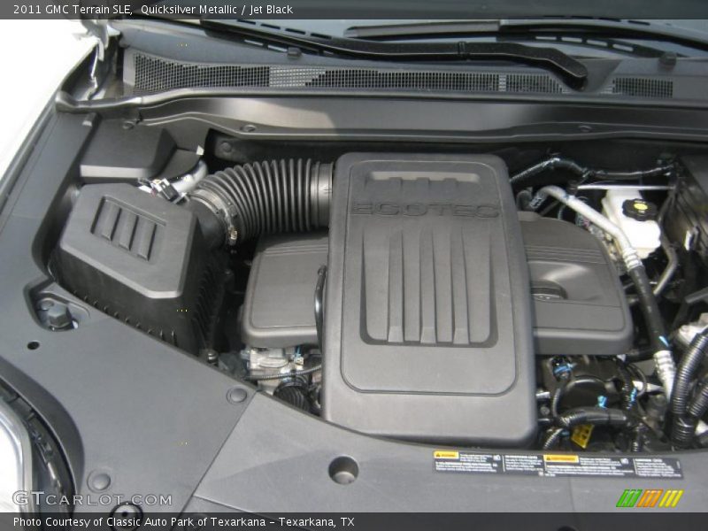 Quicksilver Metallic / Jet Black 2011 GMC Terrain SLE