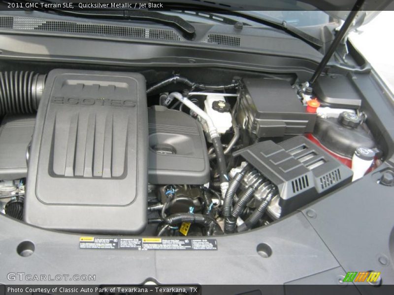 Quicksilver Metallic / Jet Black 2011 GMC Terrain SLE