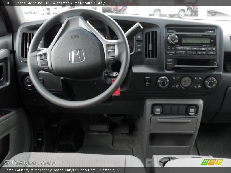 Dashboard of 2010 Ridgeline RTS