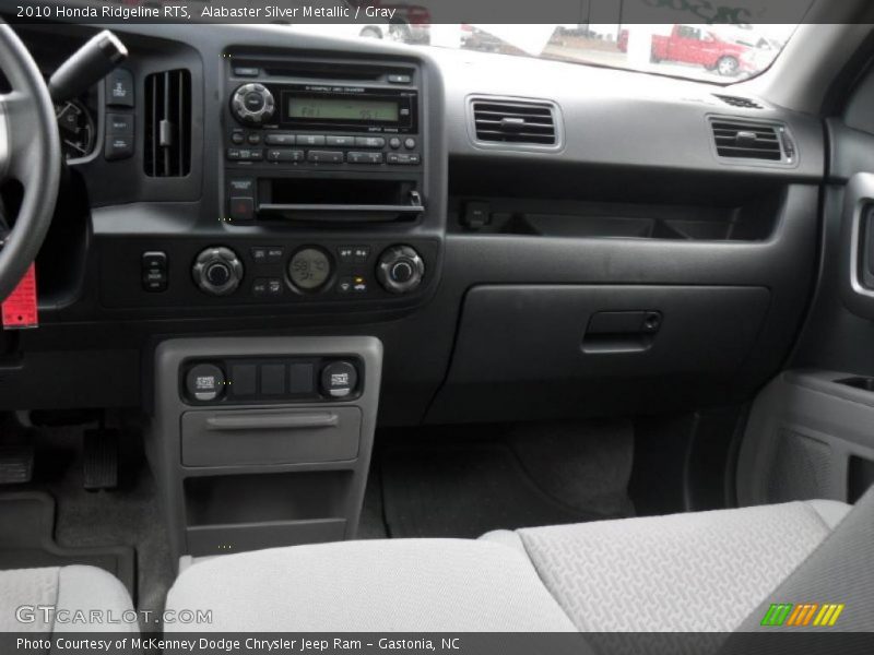 Alabaster Silver Metallic / Gray 2010 Honda Ridgeline RTS