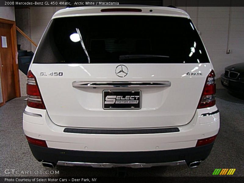 Arctic White / Macadamia 2008 Mercedes-Benz GL 450 4Matic