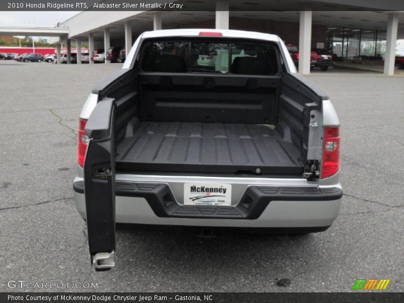 Alabaster Silver Metallic / Gray 2010 Honda Ridgeline RTS