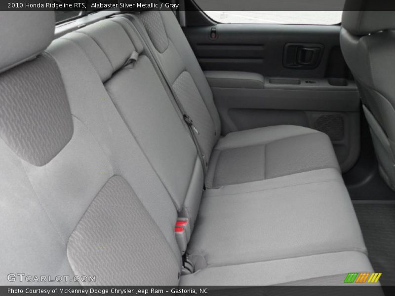 Alabaster Silver Metallic / Gray 2010 Honda Ridgeline RTS