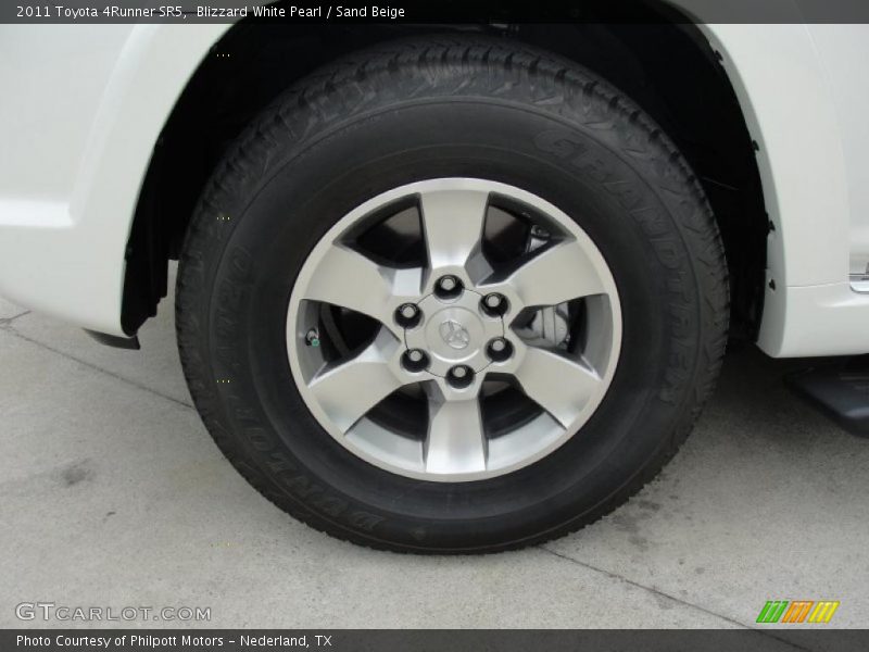 Blizzard White Pearl / Sand Beige 2011 Toyota 4Runner SR5