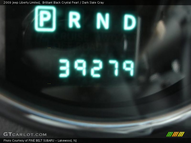 Brilliant Black Crystal Pearl / Dark Slate Gray 2009 Jeep Liberty Limited