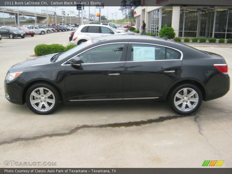 Carbon Black Metallic / Ebony 2011 Buick LaCrosse CXL