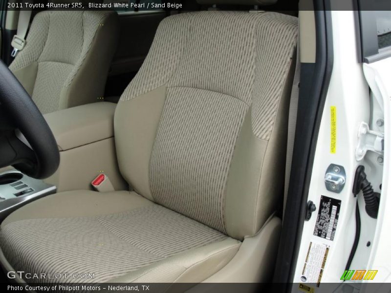 Blizzard White Pearl / Sand Beige 2011 Toyota 4Runner SR5