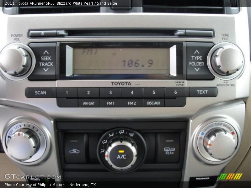 Blizzard White Pearl / Sand Beige 2011 Toyota 4Runner SR5