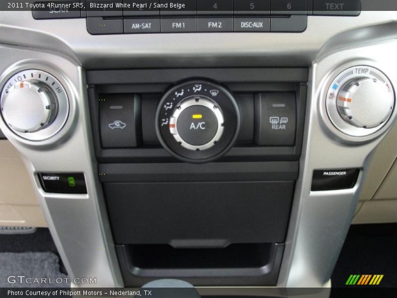 Blizzard White Pearl / Sand Beige 2011 Toyota 4Runner SR5