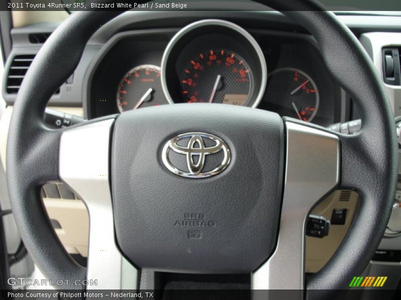 Blizzard White Pearl / Sand Beige 2011 Toyota 4Runner SR5