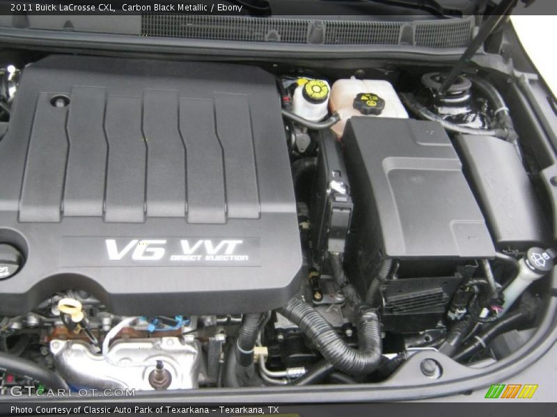 Carbon Black Metallic / Ebony 2011 Buick LaCrosse CXL