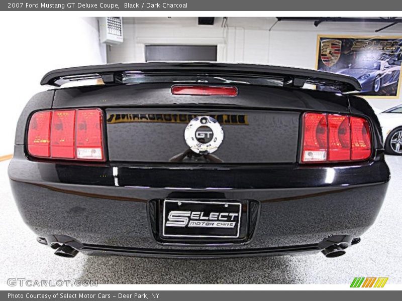 Black / Dark Charcoal 2007 Ford Mustang GT Deluxe Coupe
