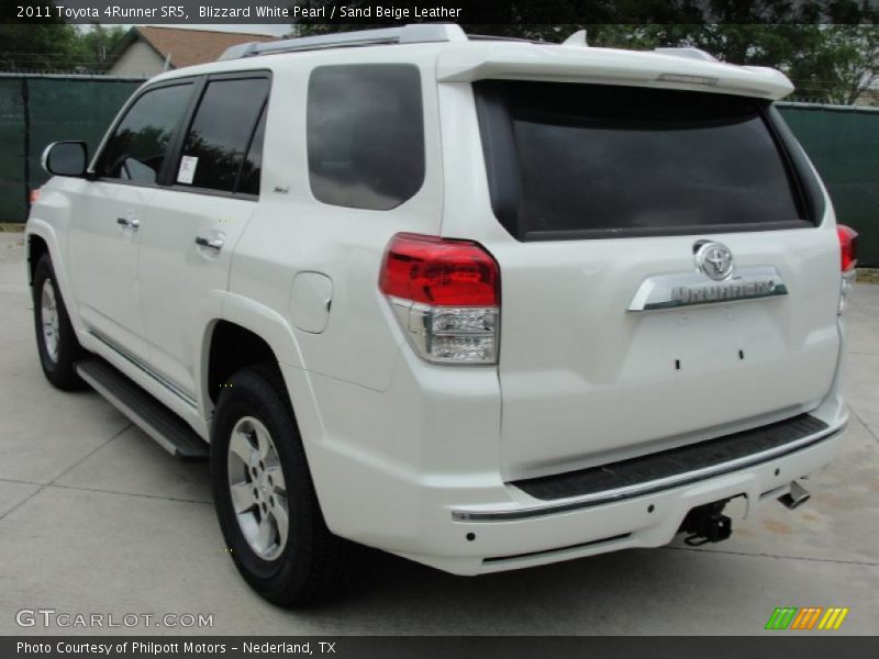 Blizzard White Pearl / Sand Beige Leather 2011 Toyota 4Runner SR5