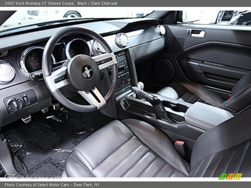 Black / Dark Charcoal 2007 Ford Mustang GT Deluxe Coupe