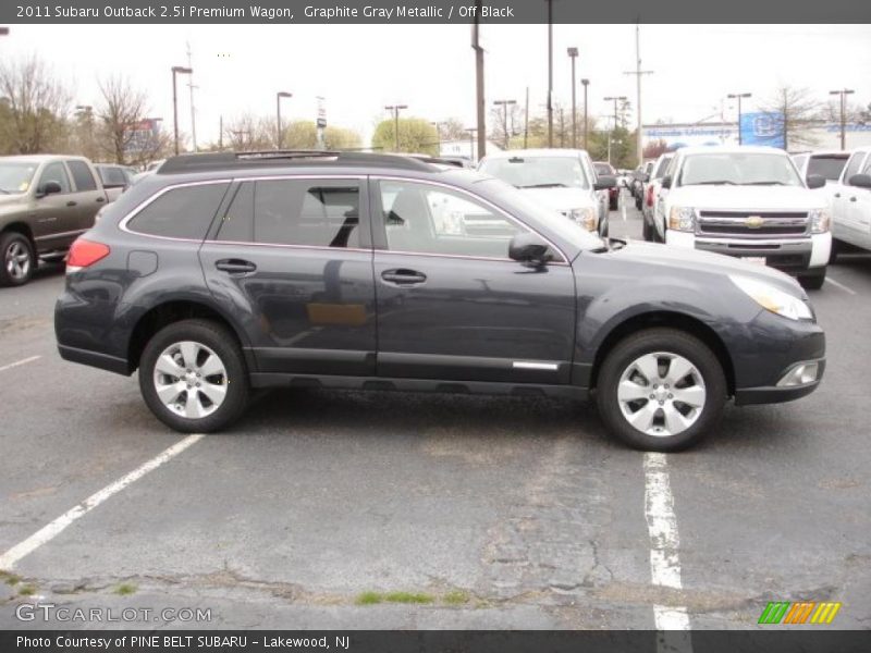  2011 Outback 2.5i Premium Wagon Graphite Gray Metallic