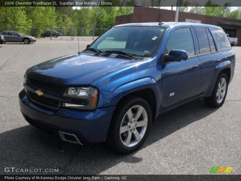 Front 3/4 View of 2006 TrailBlazer SS
