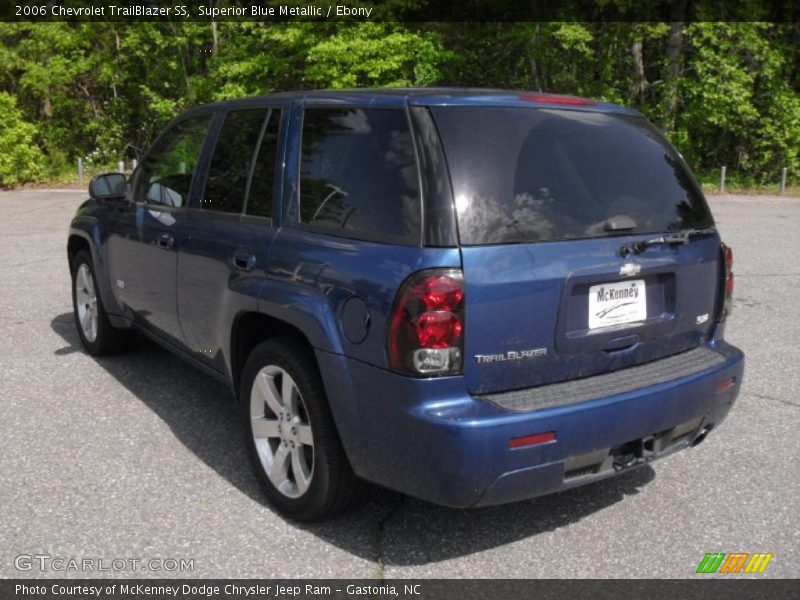 Superior Blue Metallic / Ebony 2006 Chevrolet TrailBlazer SS
