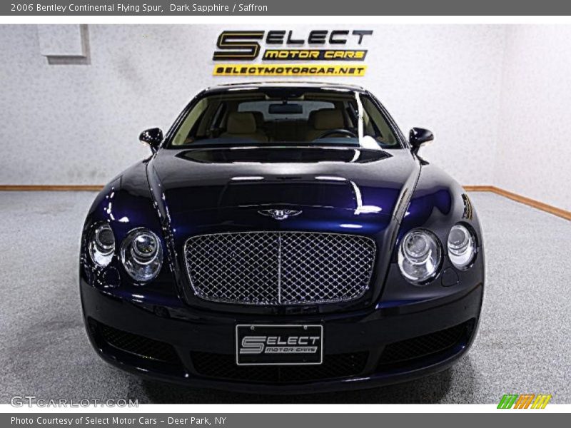 Dark Sapphire / Saffron 2006 Bentley Continental Flying Spur