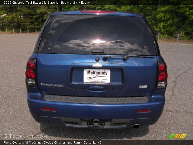 Superior Blue Metallic / Ebony 2006 Chevrolet TrailBlazer SS