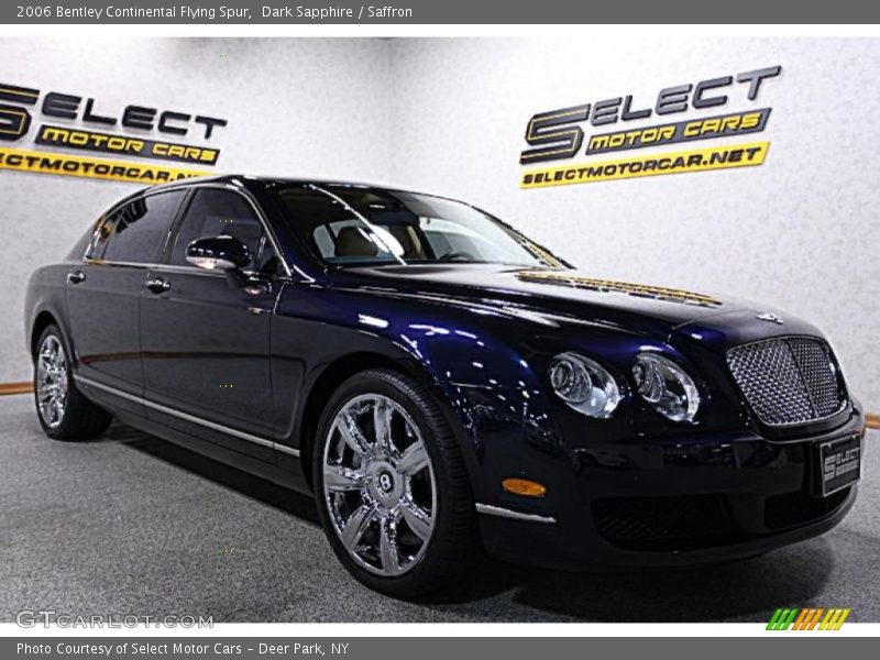 Dark Sapphire / Saffron 2006 Bentley Continental Flying Spur
