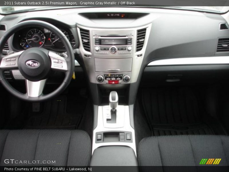 Dashboard of 2011 Outback 2.5i Premium Wagon