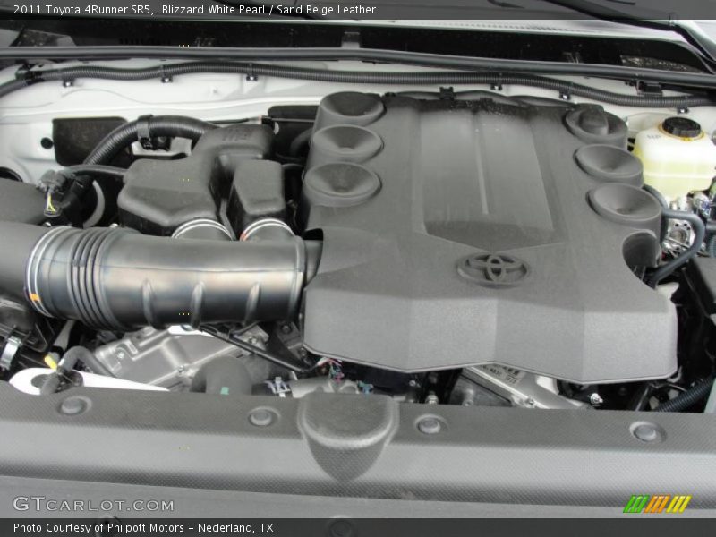Blizzard White Pearl / Sand Beige Leather 2011 Toyota 4Runner SR5