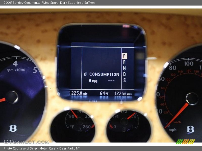 Dark Sapphire / Saffron 2006 Bentley Continental Flying Spur