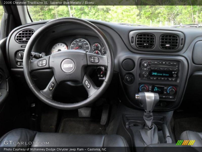 Dashboard of 2006 TrailBlazer SS