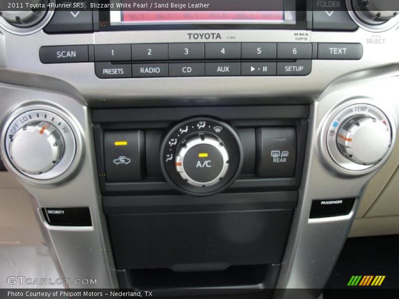 Blizzard White Pearl / Sand Beige Leather 2011 Toyota 4Runner SR5