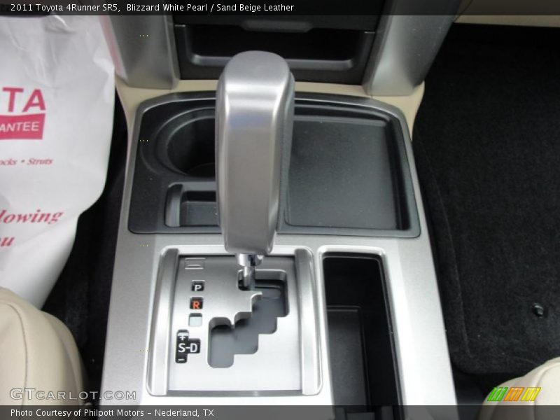 Blizzard White Pearl / Sand Beige Leather 2011 Toyota 4Runner SR5