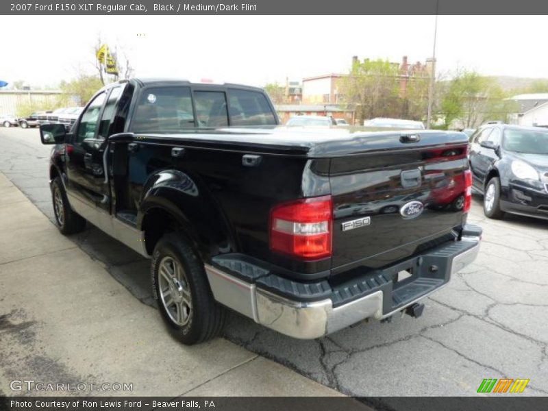 Black / Medium/Dark Flint 2007 Ford F150 XLT Regular Cab