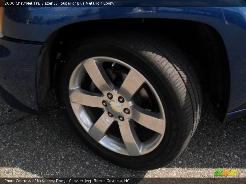 Superior Blue Metallic / Ebony 2006 Chevrolet TrailBlazer SS