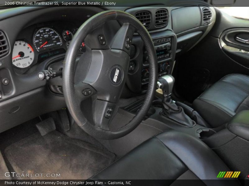 Ebony Interior - 2006 TrailBlazer SS 